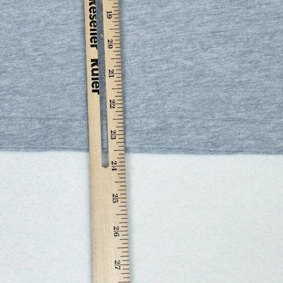 Vintage Y2K Walt Disney Disneyland Mickey Shirt Small Long Sleeve Grey Embroider - Picture 8 of 8